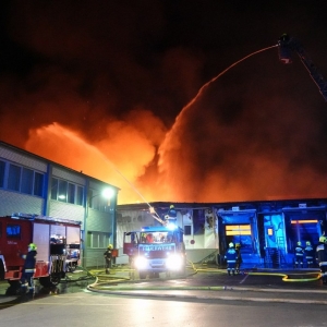 Großbrand in Hirschwang