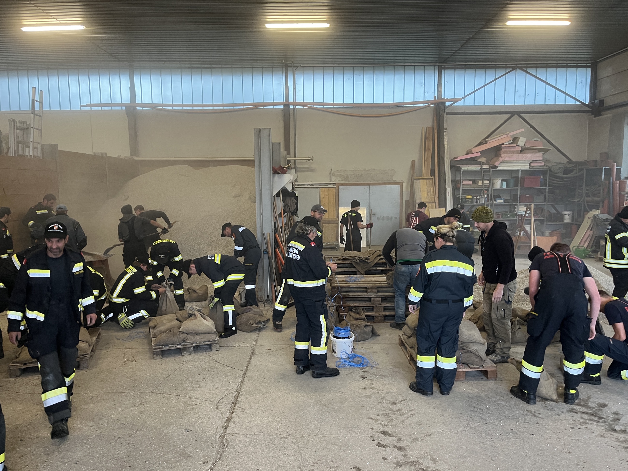 Einsatzreiches Wochenende fordert die Mitglieder der FF Scheiblingkirchen